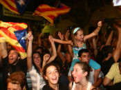arenys, consulta, 13-s, victòria, celebració