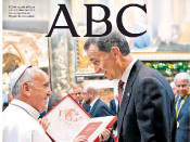 La portada del diari monàrquic ABC deixa retratada la reialesa espanyola