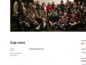 Pantallaso del web en contrucció de Podemos a El Prat