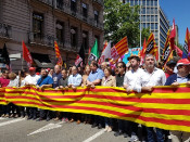 Capçalera de la manifestació