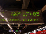 vaga, metro, barcelona