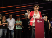 Ada colau, xavier domenech, podemos, en comu podem