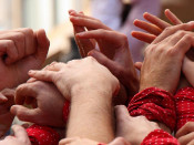 castellers, mans