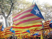 estelades, carrer, manifestacio, independentisme