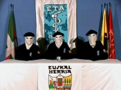 Euskadi Ta Askatasuna eta euskadi cupula etarres etarra pais basc