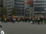 manifestacio, 12 octubre, feixistes