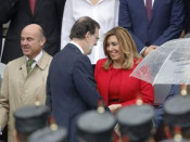 Rajoy i Susana Díaz ahir celebrant el 12O