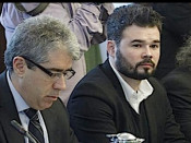 gabriel rufian, francesc homs