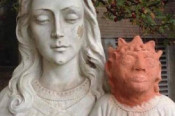 Restauració del cap del Nen Jesús al Canadà