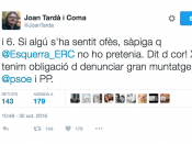 Twitter Joan Tardà
