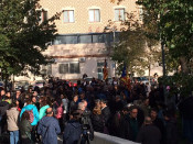 La concentració avui a Berga