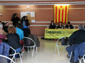 La reunió del Consell Polític de la CUP i el Grup d'Acció Parlamentària aquest matí a Artés