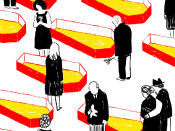 Dibuix que acompanya l'article del NY Times