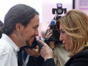 Pablo Iglesias i Susana Díaz
