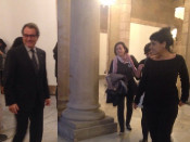 Mas i Gabriel, uns minuts abans de la cimera