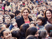 ada colau, nens, nenes, infants