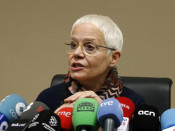 Ana María Magaldi, durant la roda de premsa