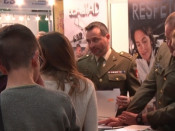 Militars al Saló de l'Ensenyament