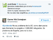 Tuit de Jordi Évole