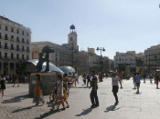 madrid, puerta del sol