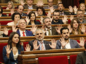 Ciutadans durant la sessió