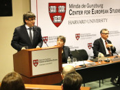 Puigdemont a Harvard