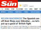 the sun, gibraltar