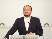 El portaveu del PP al Parlament, Alejandro Fernández
