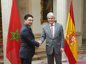 Els ministres d'Exteriors espanyol i marroquí, Nasser Bourita i Alfonso Dastis