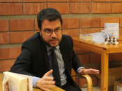 Aragonès, en un moment de l'entrevista