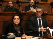 Joaquim Forn durant un ple