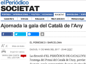 El Periódico, català de l'any