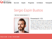 Sergio Espin, comuns, barcelona en comu