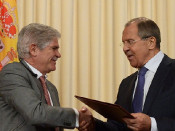 Alfonso Dastis i Sergei Lavrov