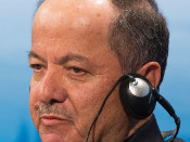 El primer ministre del Kurdistan iraquià, Masoud Barzani