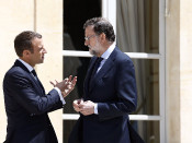 Macron i Rajoy, en una imatge d'arxiu