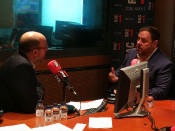 Oriol Junqueras durant l'entrevista a RAC1