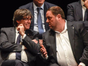 carles puigdemont, oriol junqueras, raul romeva, madrid