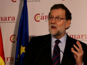 El president espanyol, Mariano Rajoy a la Cambra de Comerç d'Espanya