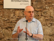 El professor d'Estudis Catalans a la Universitat de Cambridge, Dominic Keown, explica com es veu el procés català des dels països anglosaxons a l'acte del CIDOB
