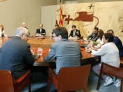 Reunió del Consell Executiu del Govern al Palau de la Generalitat