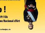 Cartell de la CUP que convida a "rebre" Felip VI