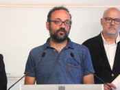 El diputat de la CUP Benet Salellas al Parlament