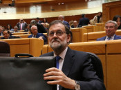 Mariano Rajoy, al Senat, en una foto d'arxiu