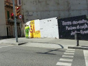 mural, campanya, si, cup, barcelona