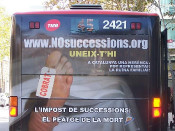 impost, successions, campanya, autobusos