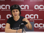 La diputada de la CUP Anna Gabriel