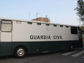 guardia civil, trasllat, autobus