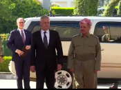 El secretari de defensa dels EUA, Jim Mattis, i el president del Kurdistan, Masoud Barzani