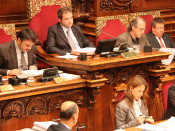 ajuntament, barcelona, plenari, jordi hereu